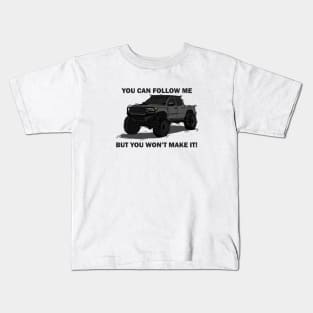 Toyota 4Runner Monster - Grey Kids T-Shirt